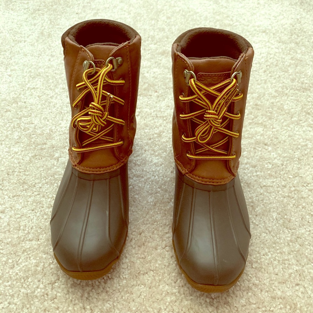 Sperry’s Avenue Duck Brown/Tan Boys Boot